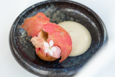 GOSPA menu rhubarb dessert 